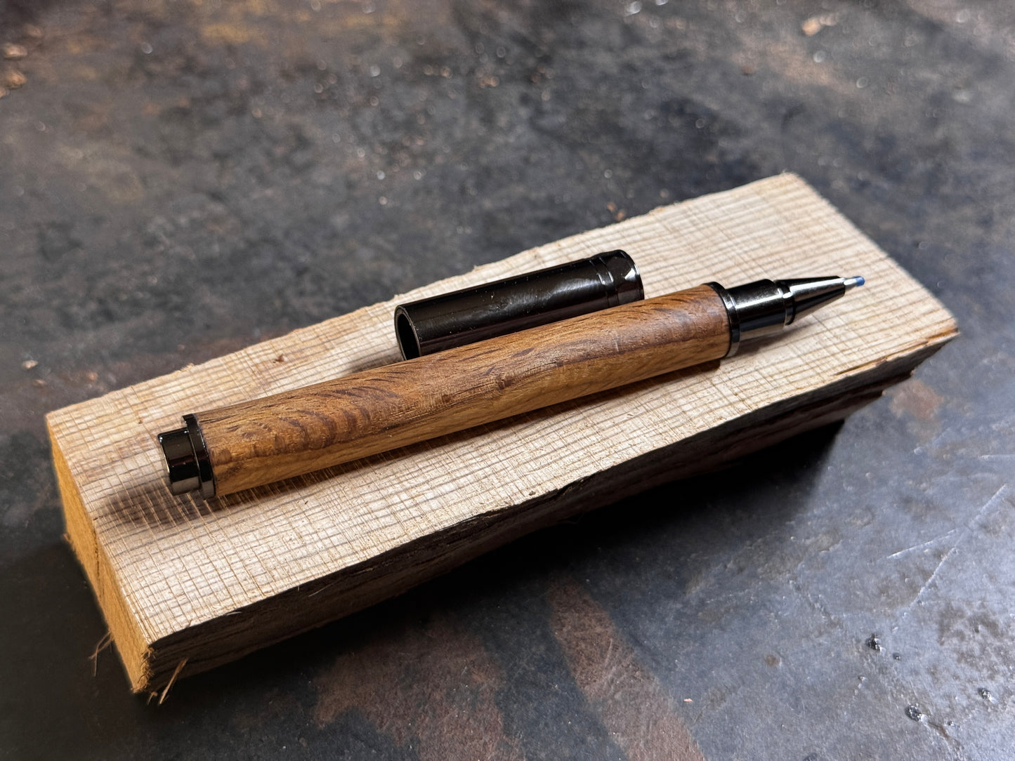 Post Oak RollerBall Pen - Gun Metal
